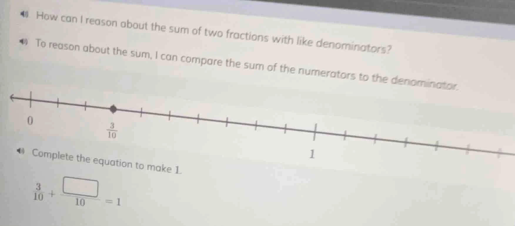 1. how can i reason about the sum of two fractions with like denominato…