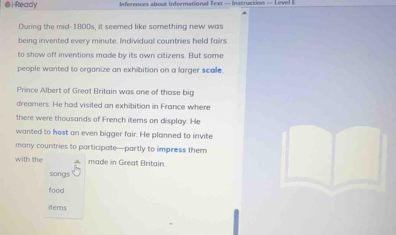 inferences about informational text — instruction — level e during the …