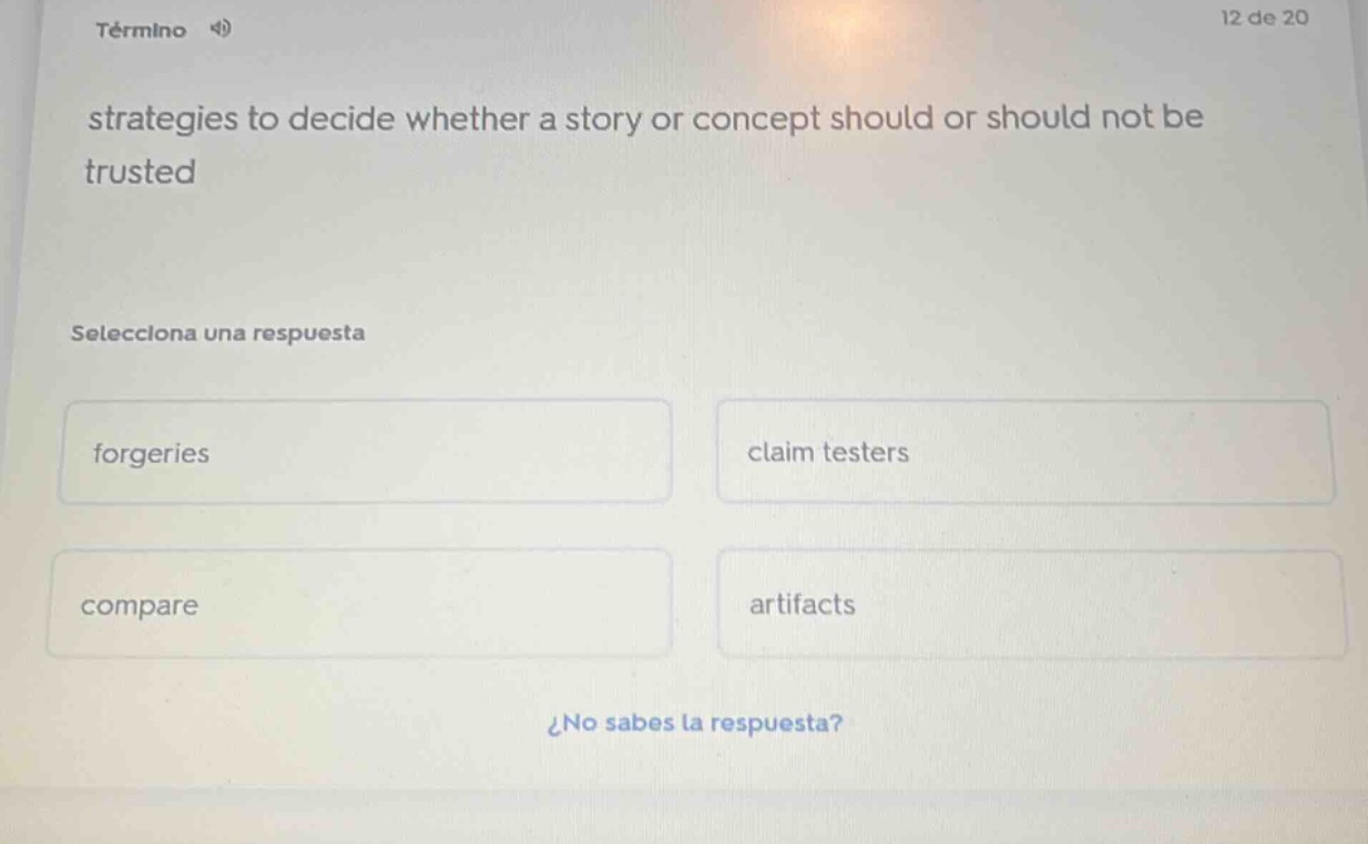 término 4)12 de 20strategies to decide whether a story or concept shoul…