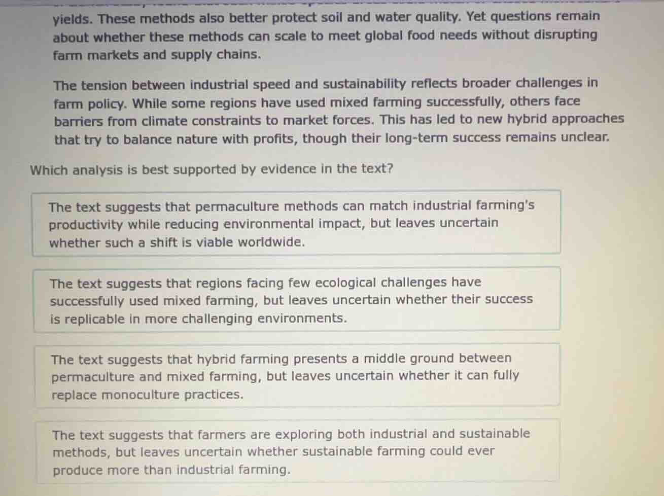 yields. these methods also better protect soil and water quality. yet q…