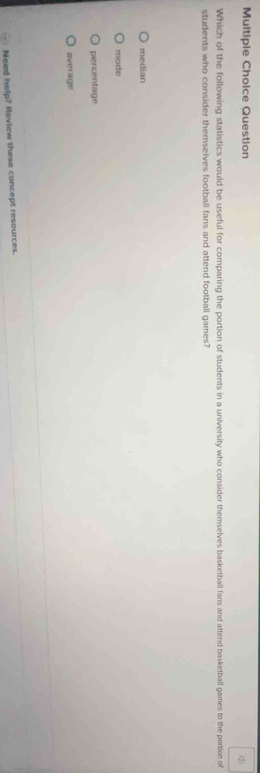 multiple choice question which of the following statistics would be use…