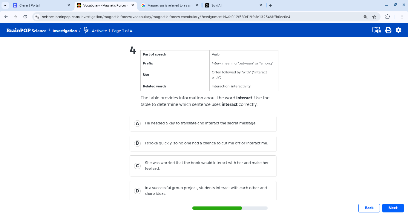 4 part of speech\tverb prefix\tinter-, meaning \between\ or \among\ use…