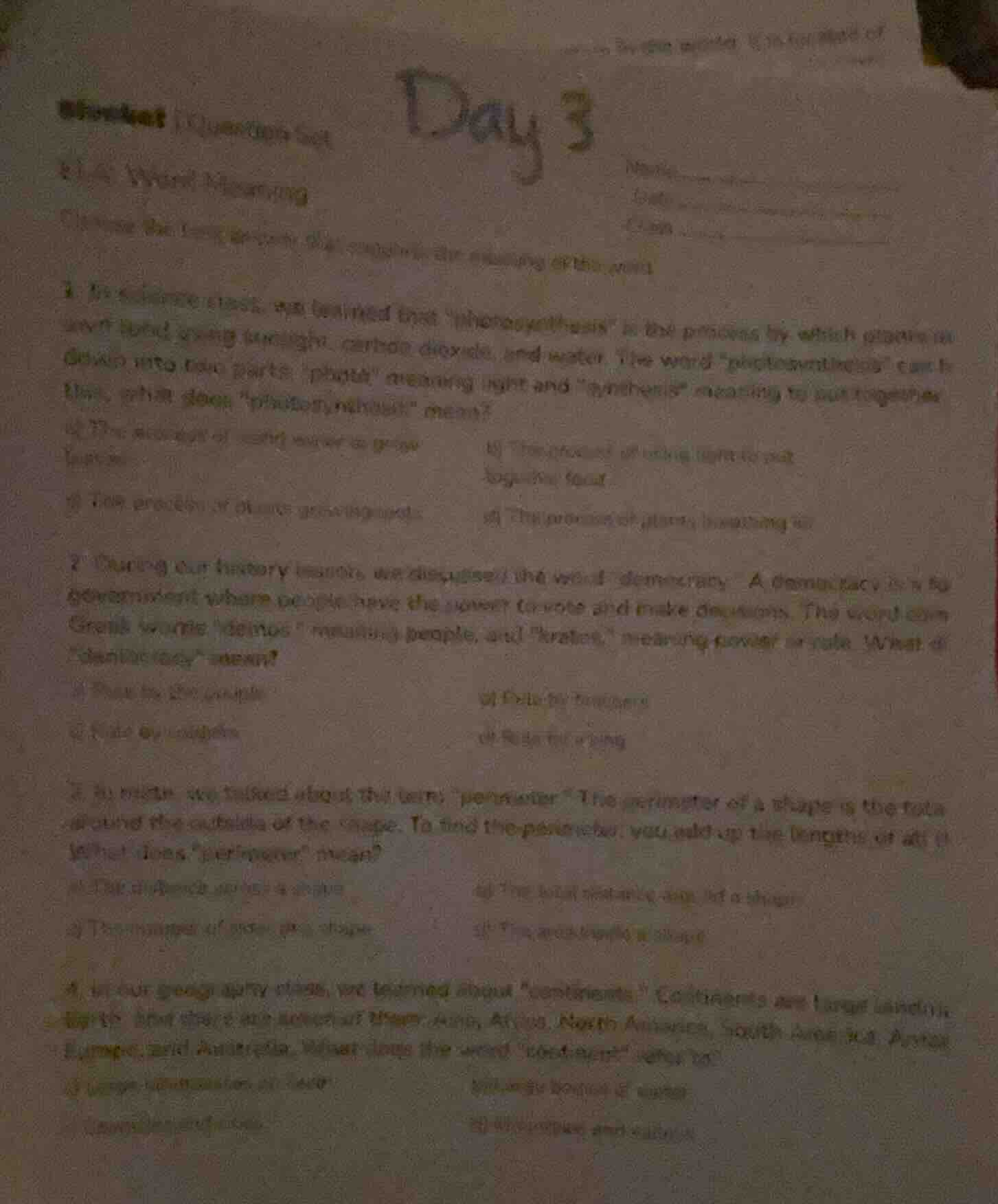 day 3weekly question set1.4 word meaningchoose the best answer that cap…