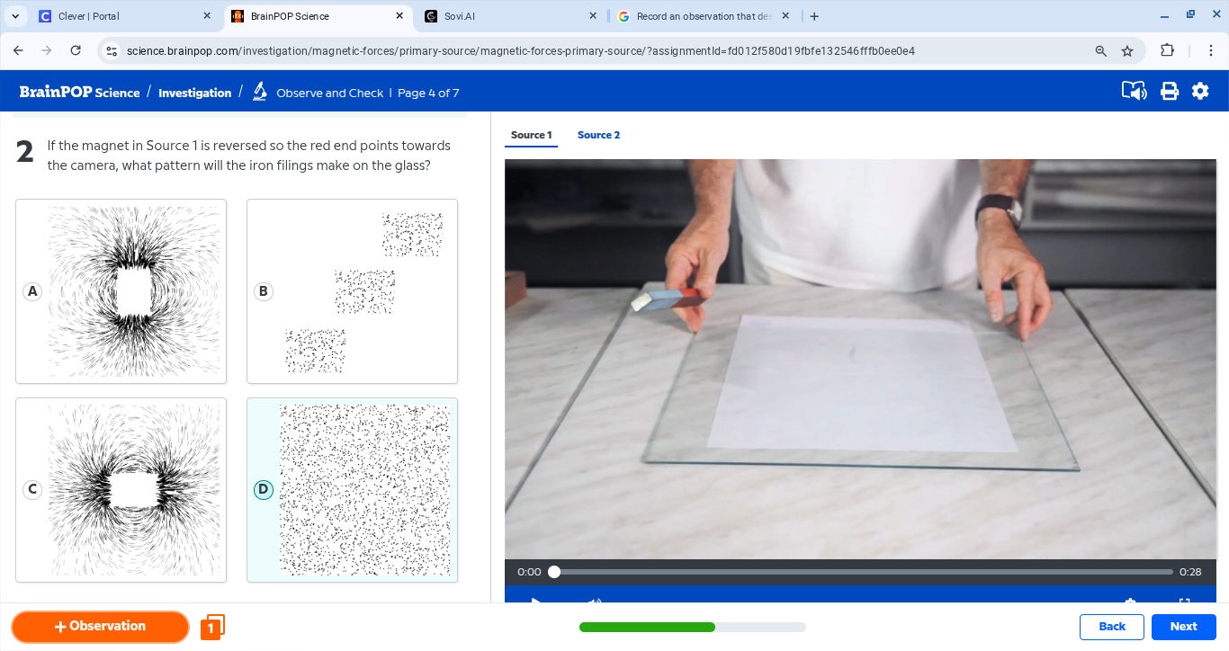 2 if the magnet in source 1 is reversed so the red end points towards t…