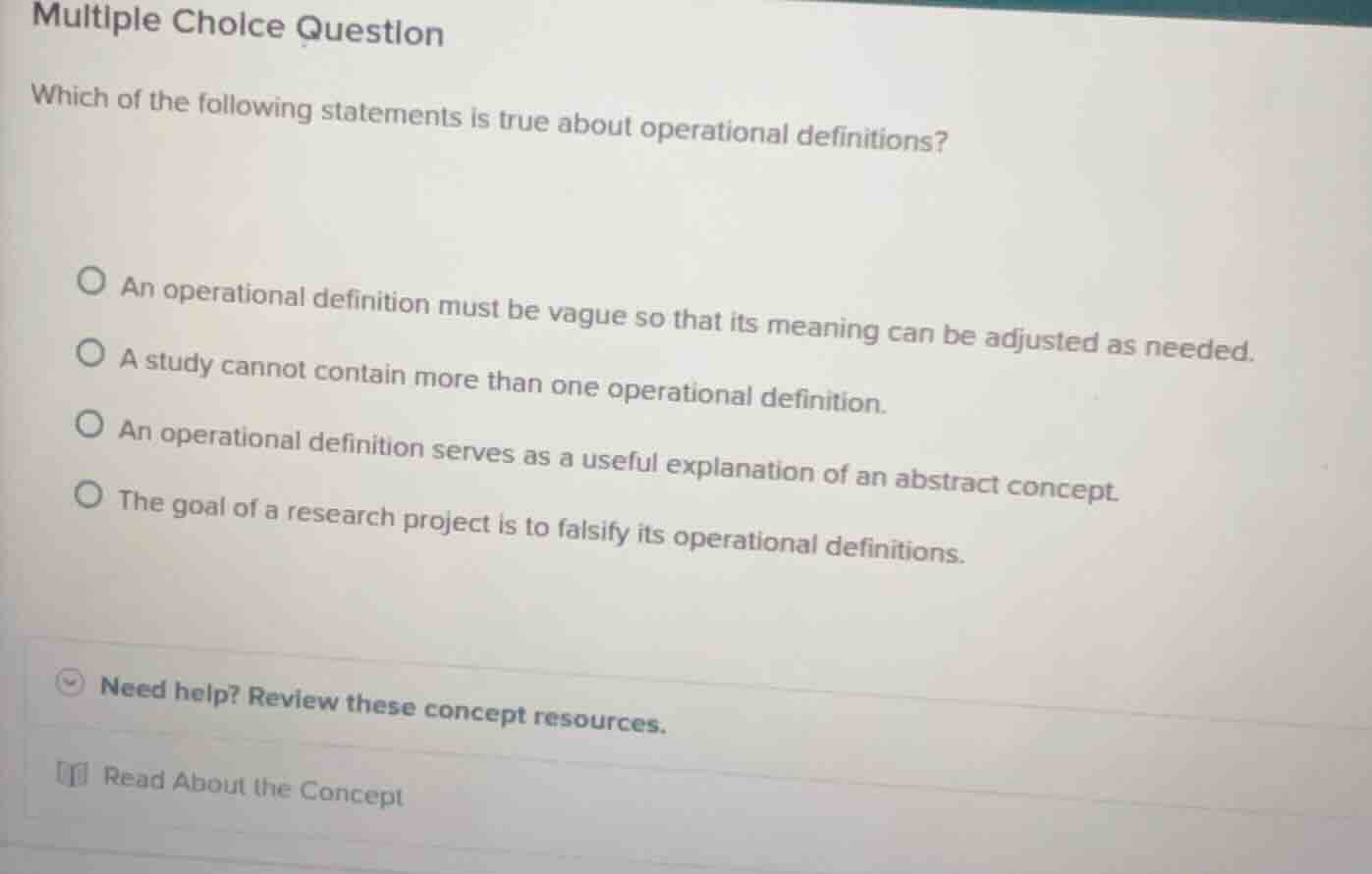 multiple choice question which of the following statements is true abou…