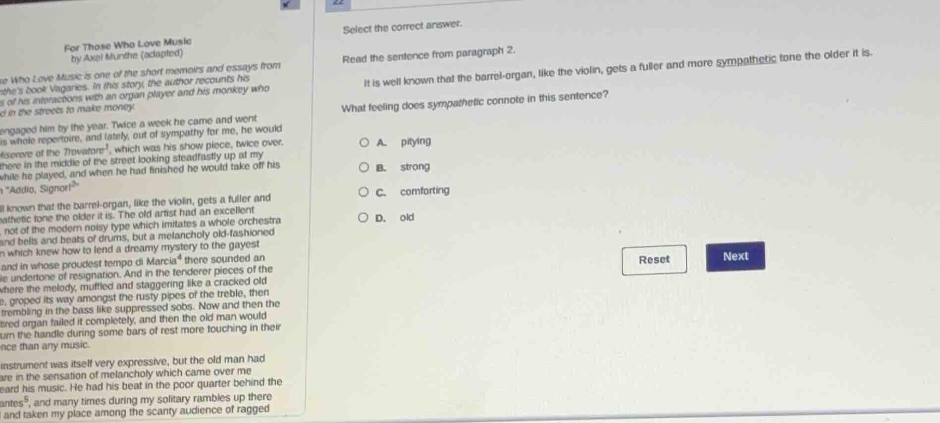 for those who love musicby axel munthe (adapted)who love music is one o…