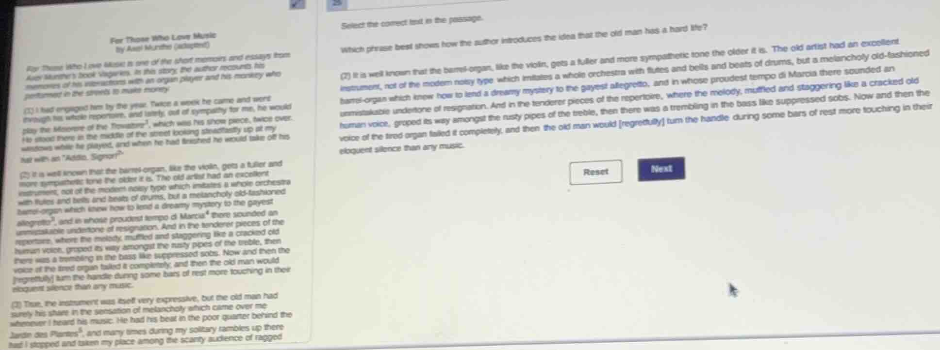 for those who love musicby axel munthe (adapted)for those who love musi…