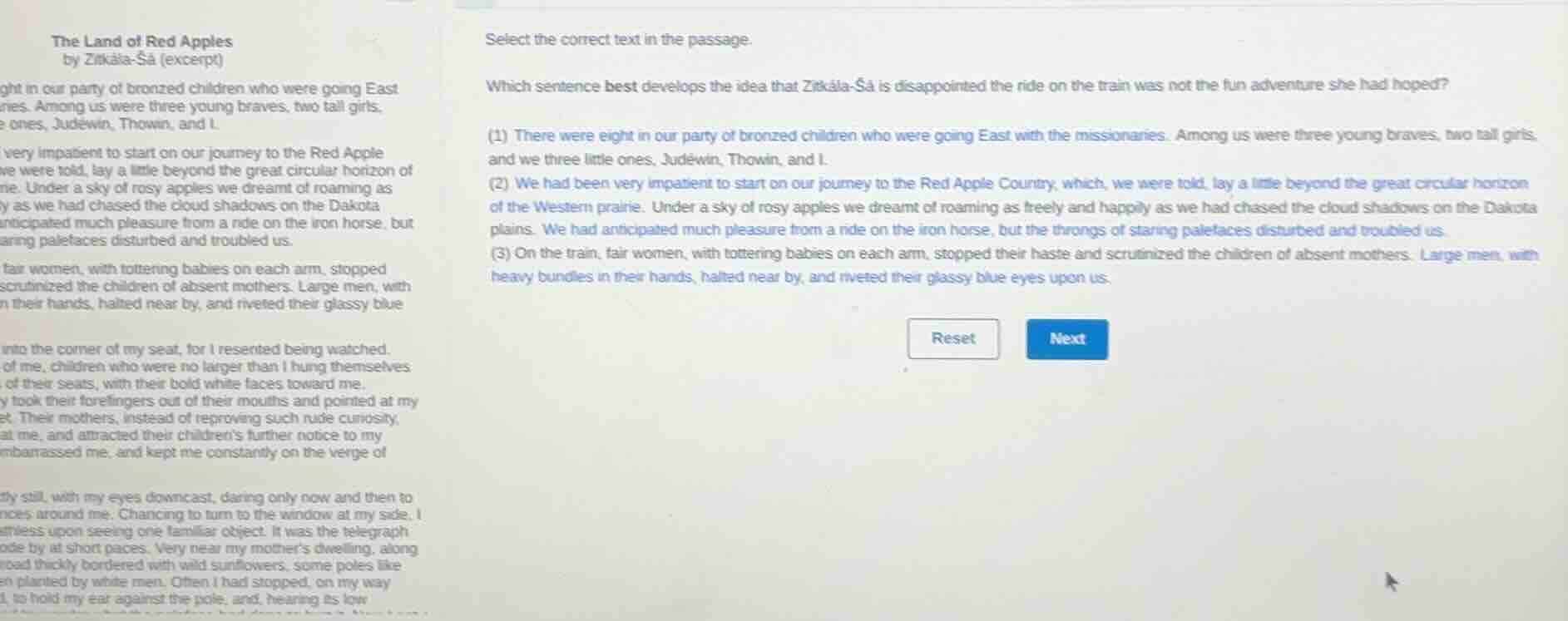 the land of red apples by zitkála-šá (excerpt) ght in our party of bron…