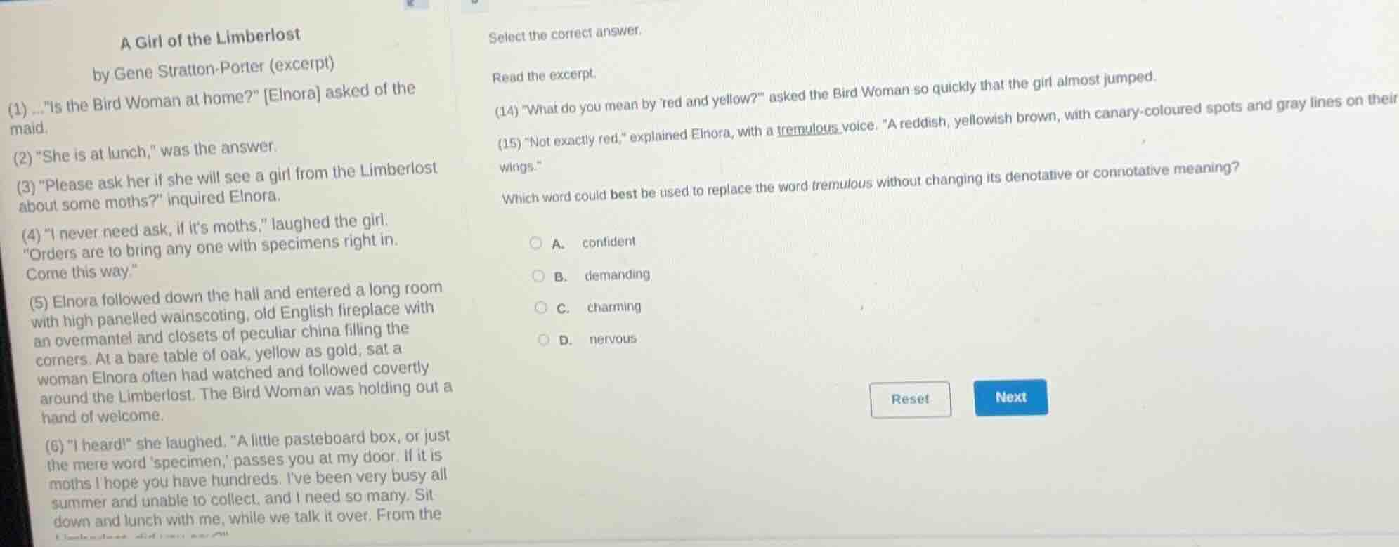 a girl of the limberlostby gene stratton-porter (excerpt)(1) ...\is the…