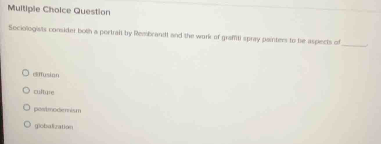 multiple choice question sociologists consider both a portrait by rembr…