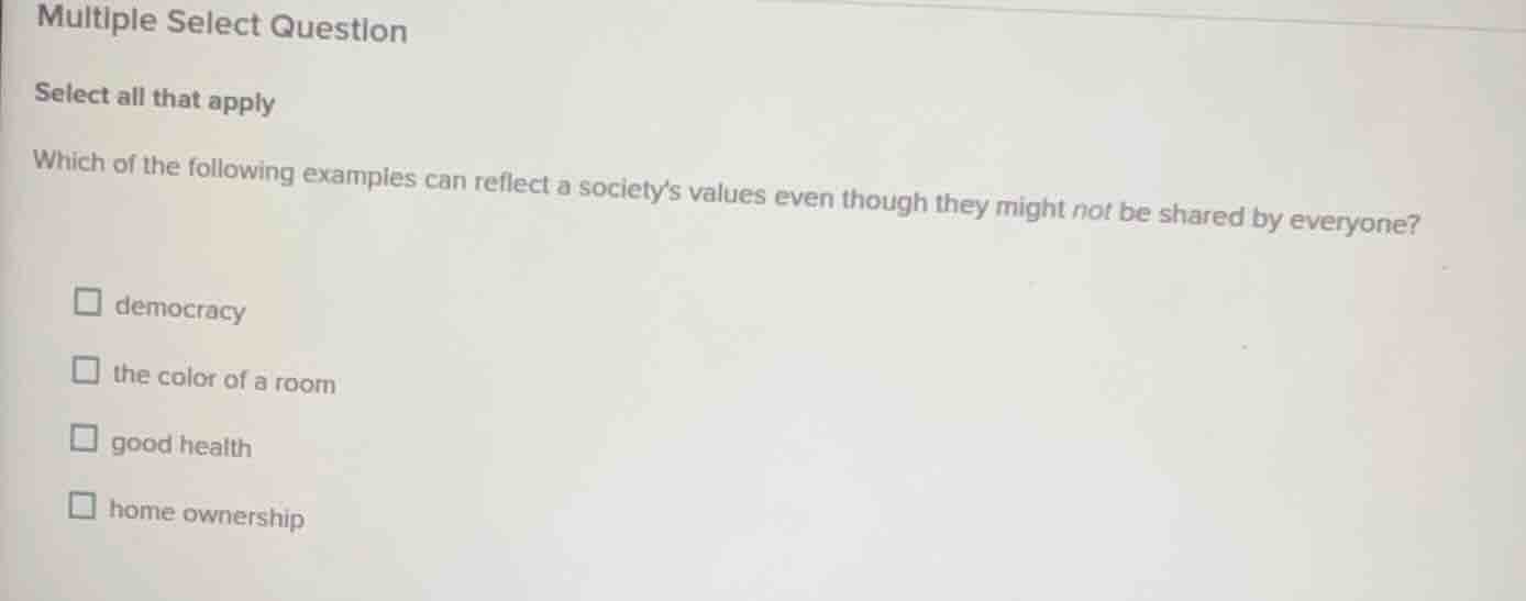 multiple select question select all that apply which of the following e…