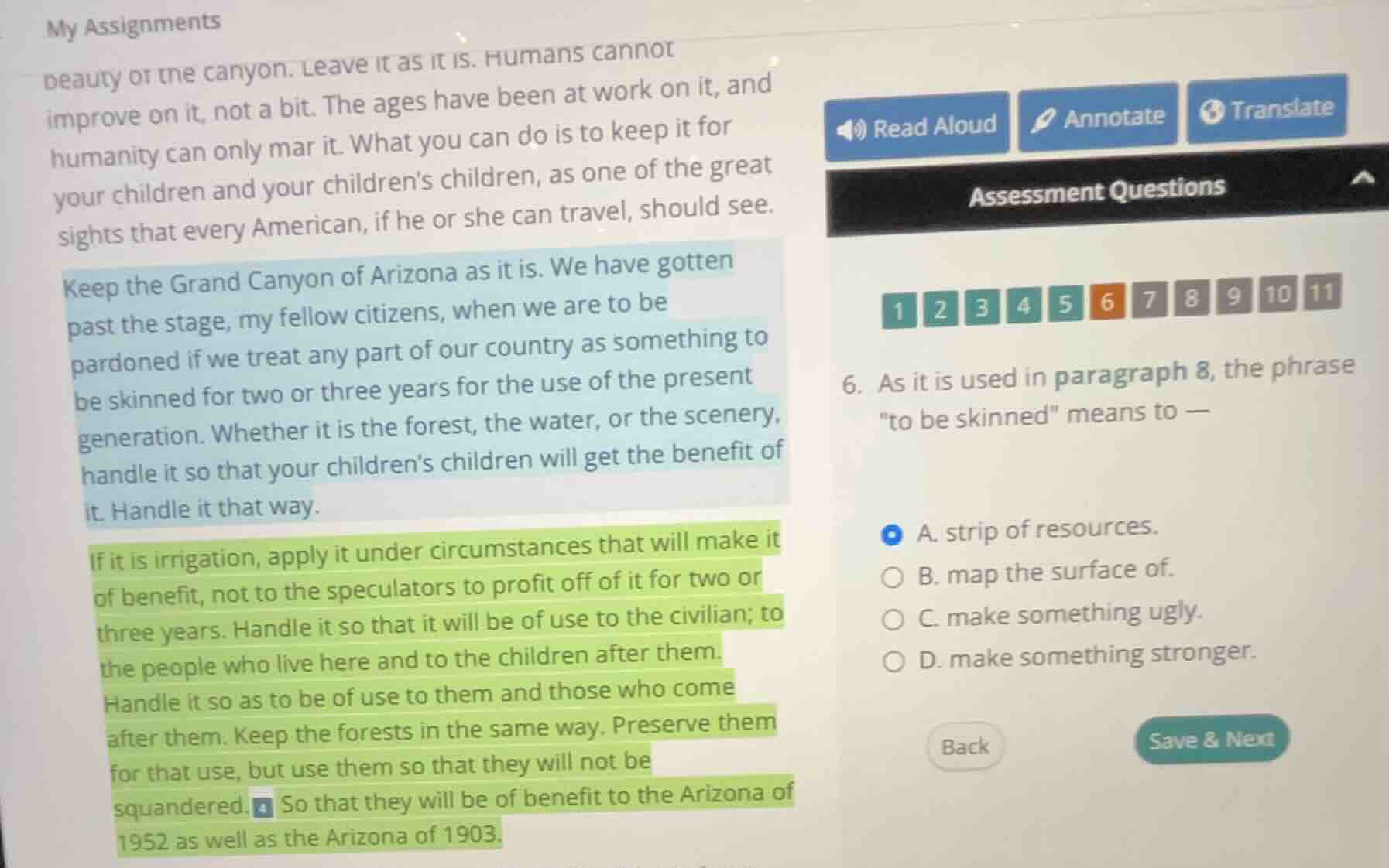my assignments deauty or the canyon. leave it as it is. humans cannot i…