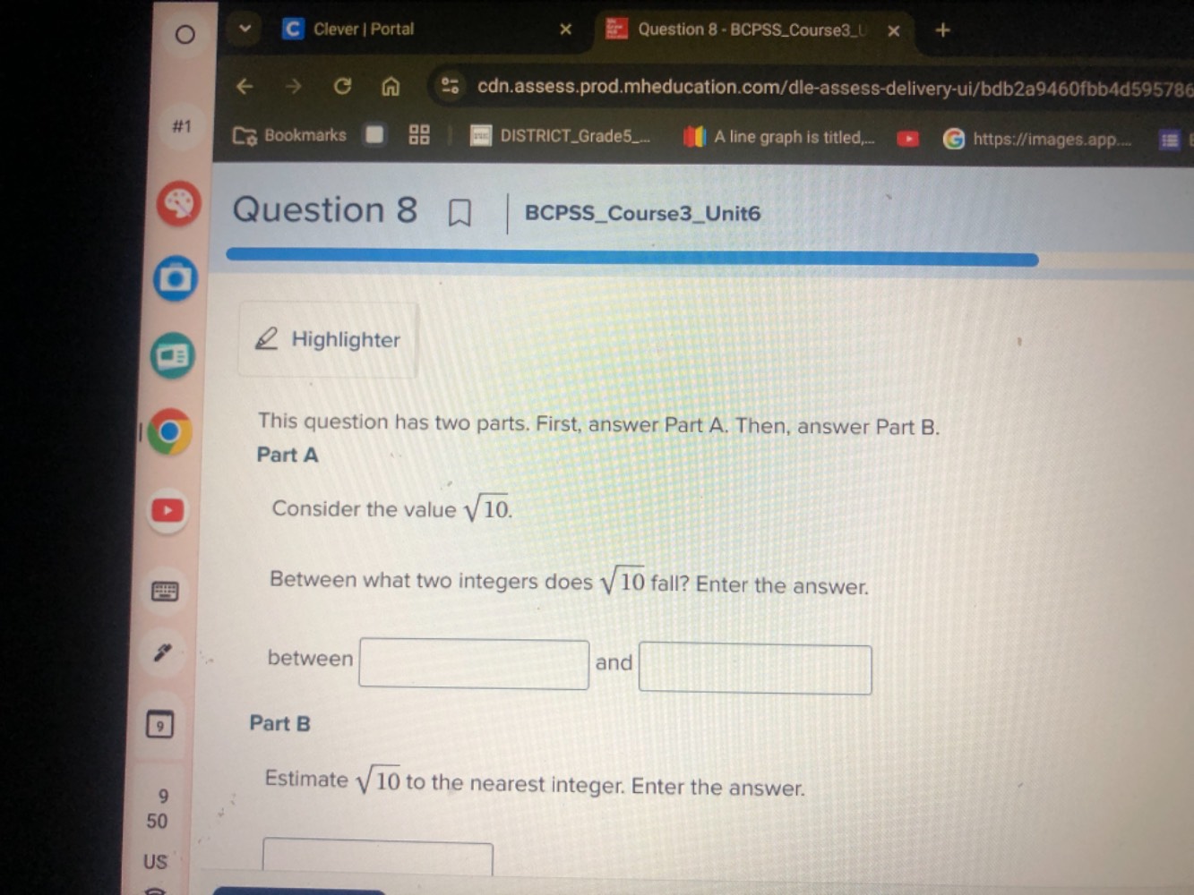 question 8 | bcpss_course3_unit6 this question has two parts. first, an…
