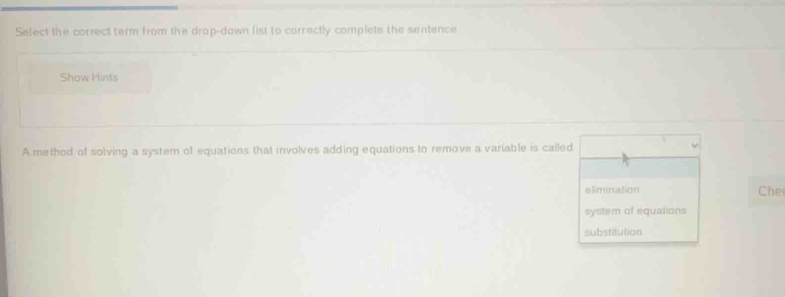 select the correct term from the drop-down list to correctly complete t…