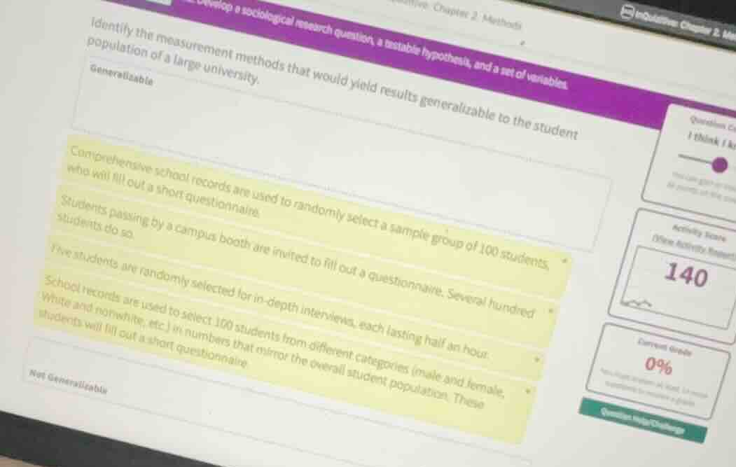 develop a sociological research question, a testable hypothesis, and a …