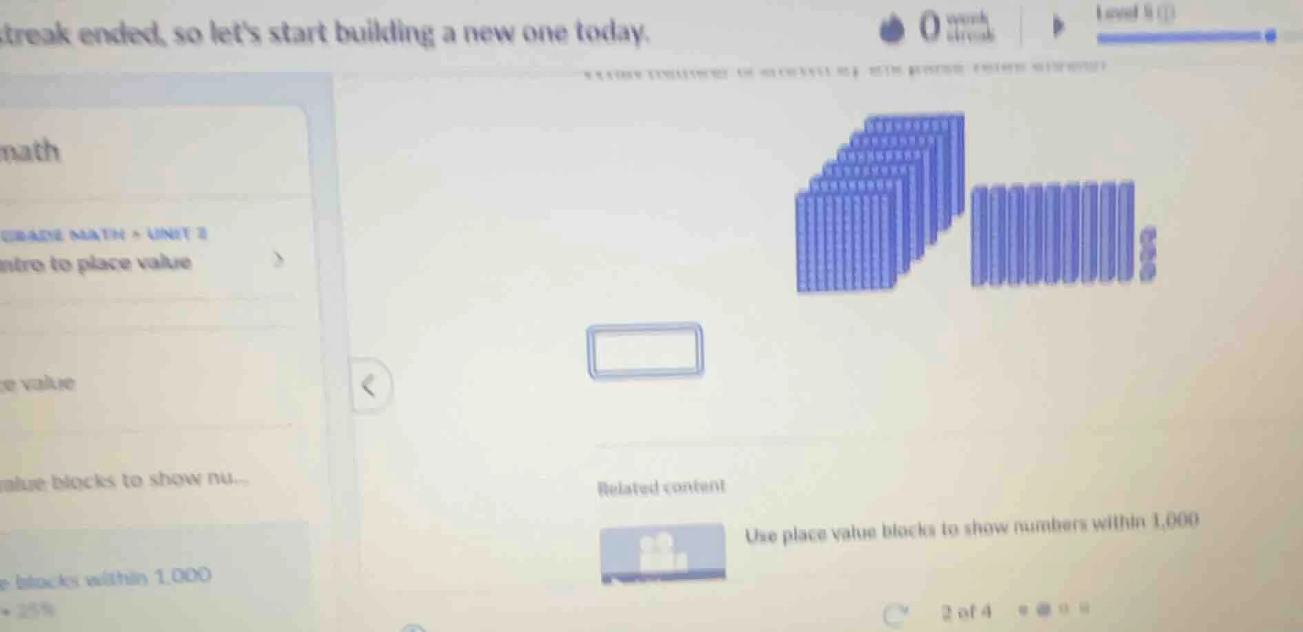 streak ended, so lets start building a new one today. math grade math >…