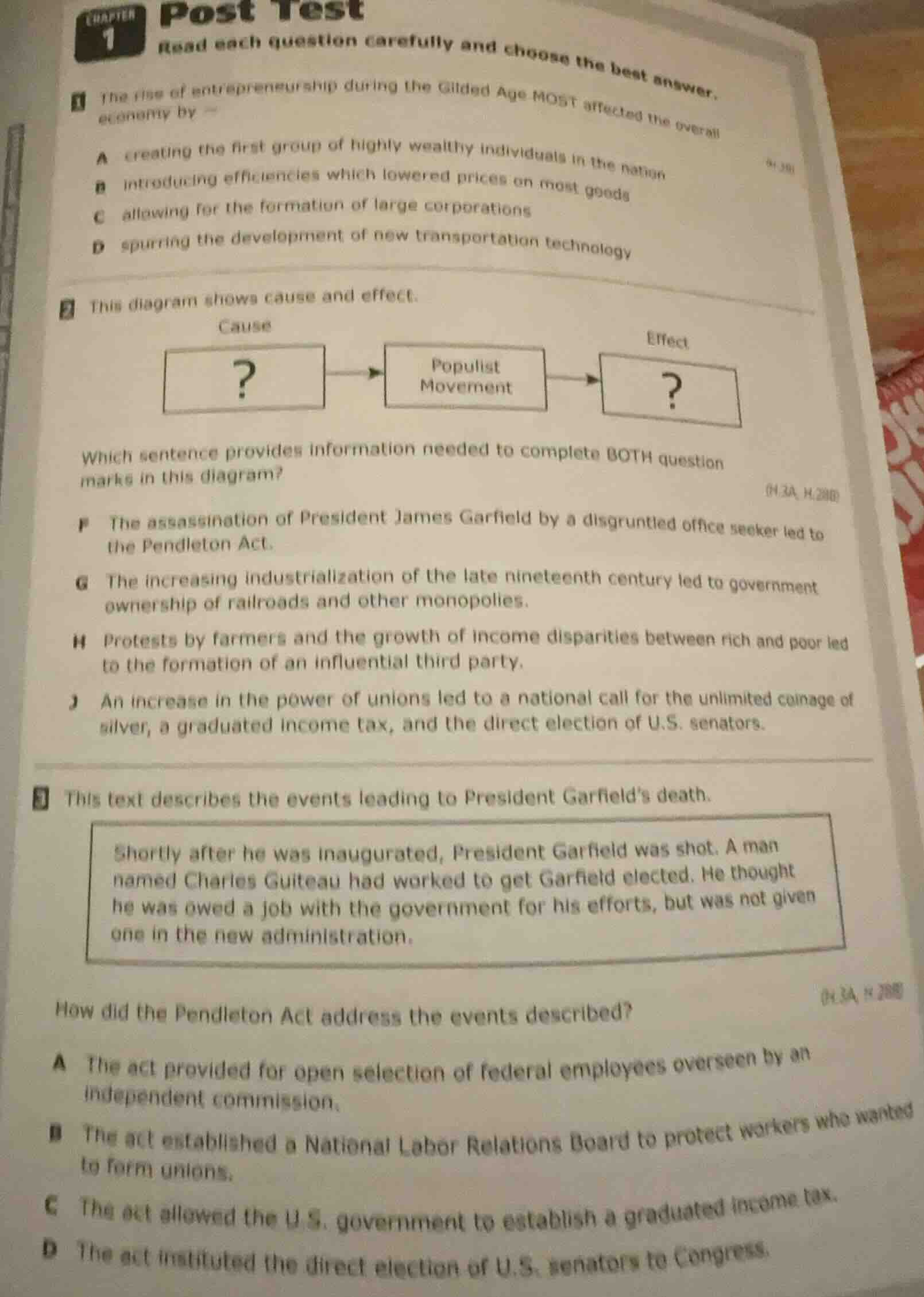 chapter 1post testread each question carefully and choose the best answ…