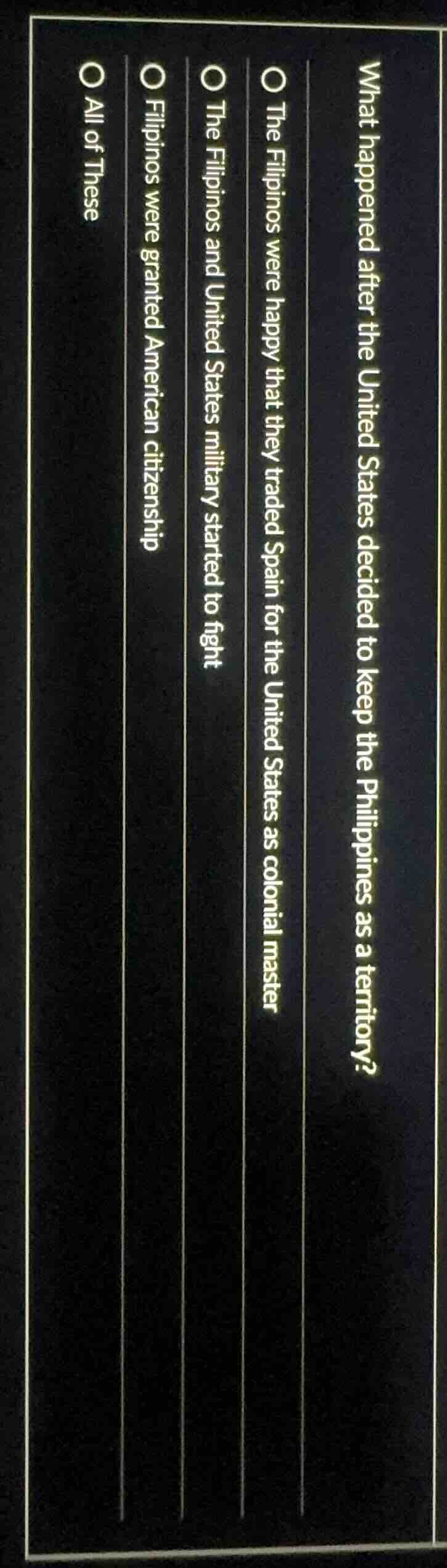 what happened after the united states decided to keep the philippines a…