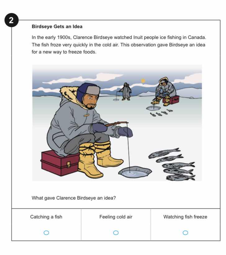 2 birdseye gets an idea in the early 1900s, clarence birdseye watched i…