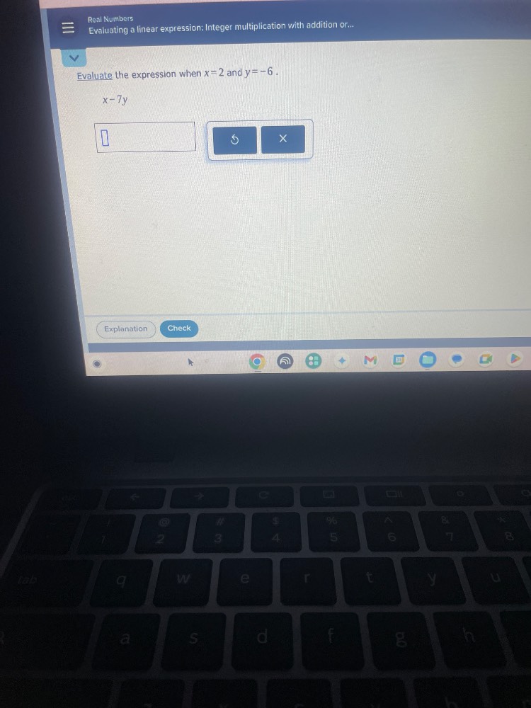 real numbers evaluating a linear expression: integer multiplication wit…