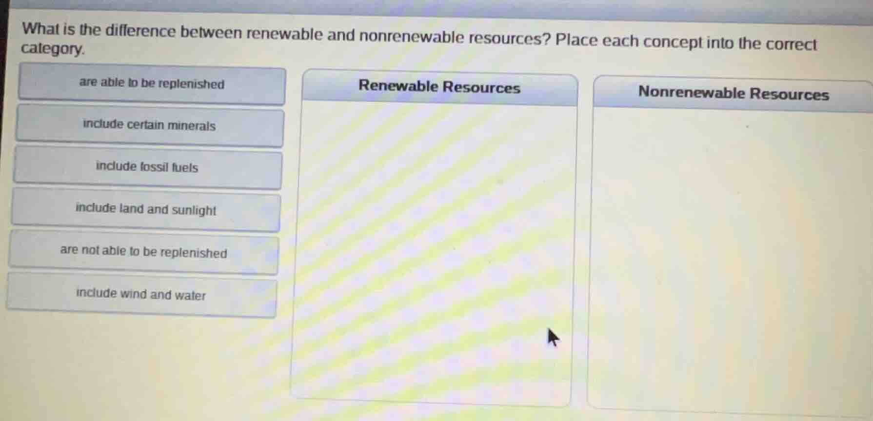 what is the difference between renewable and nonrenewable resources? pl…