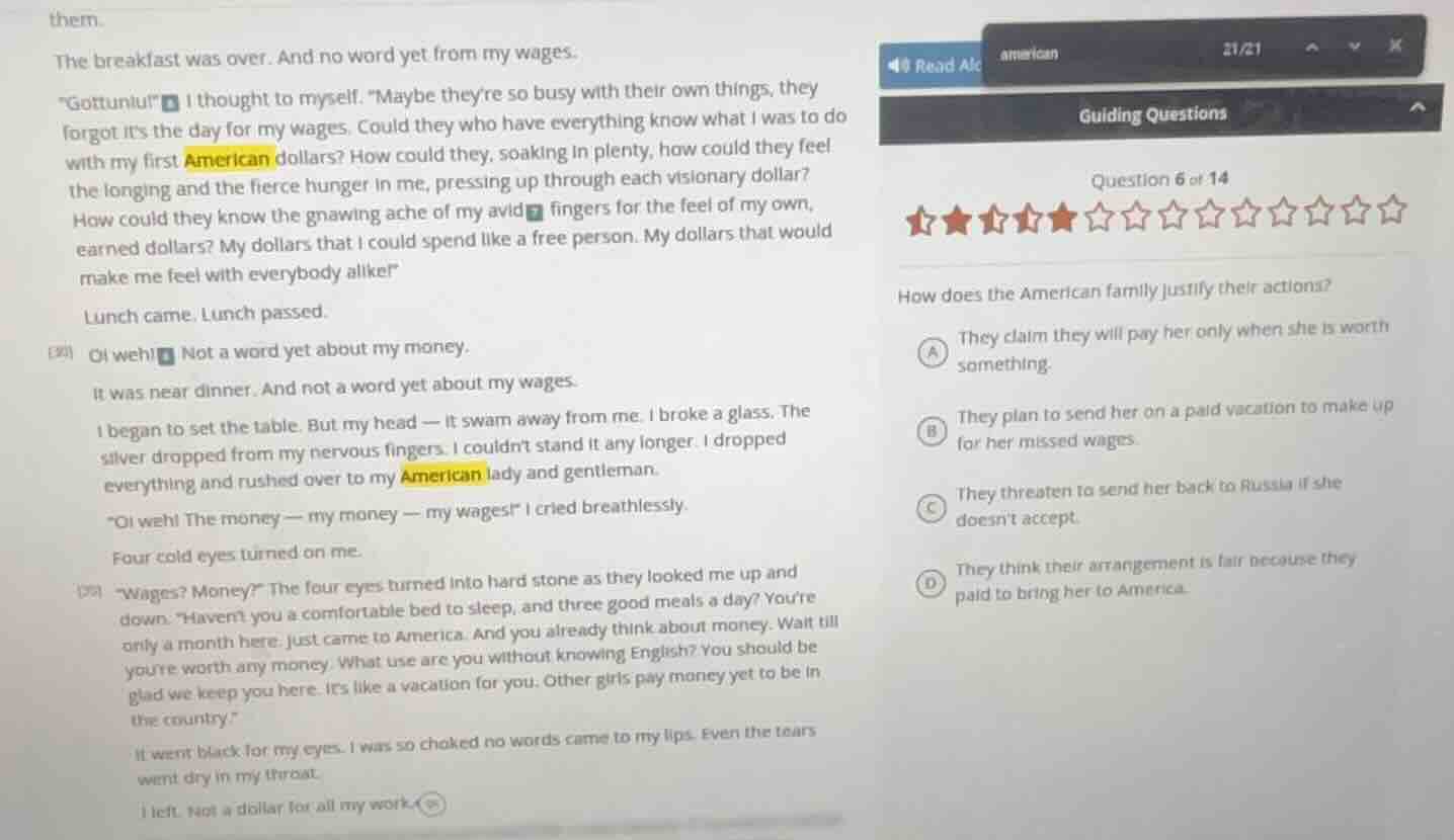 them.the breakfast was over. and no word yet from my wages.\gottuniu!\ …