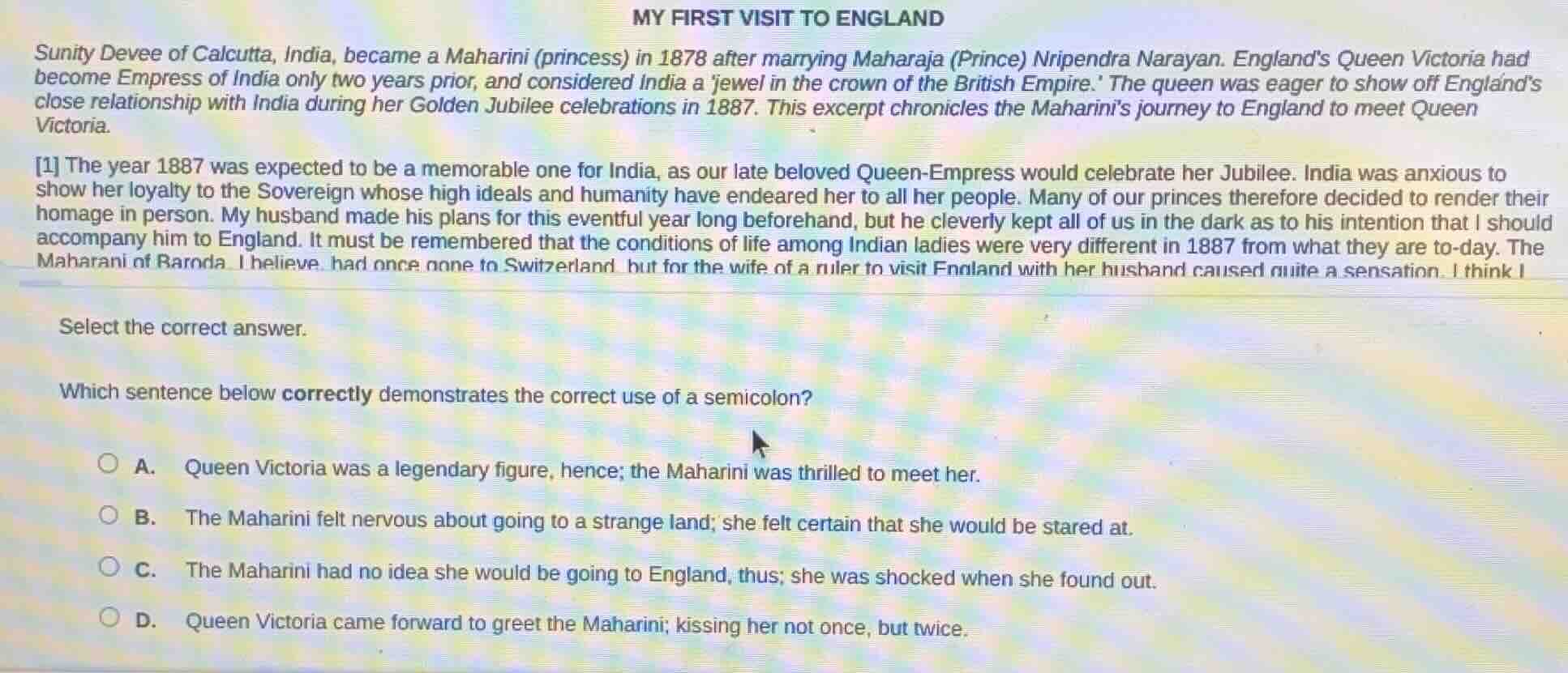 my first visit to england sunity devee of calcutta, india, became a mah…