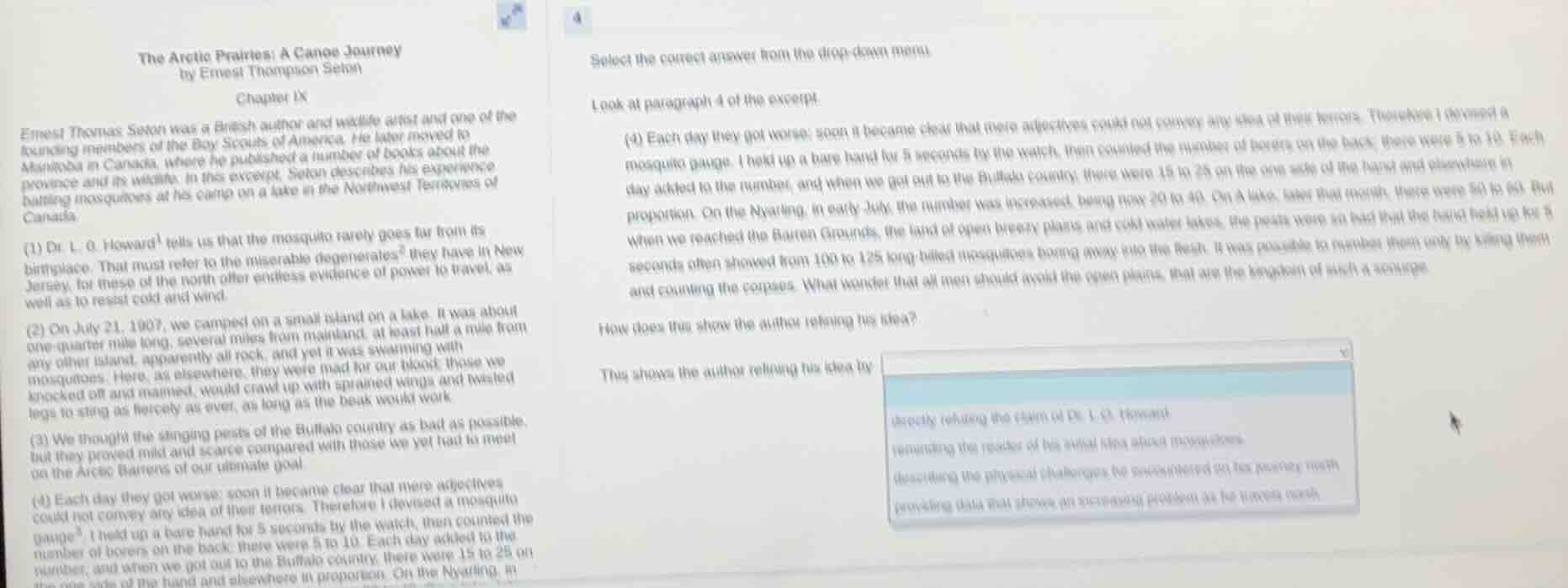 the arctic prairies: a canoe journey by ernest thompson seton chapter i…