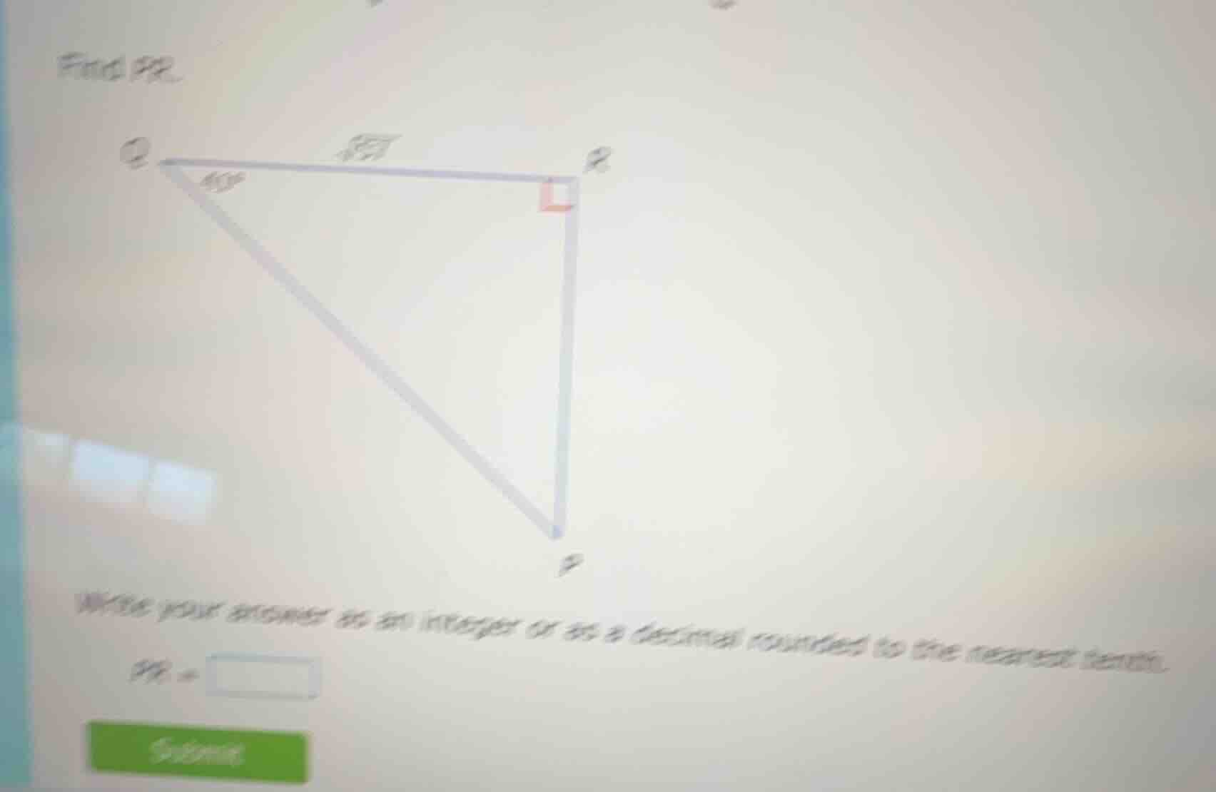 find pr.write your answer as an integer or as a decimal rounded to the …