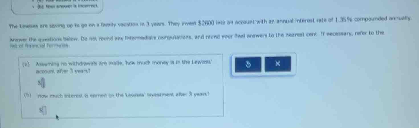 the lewises are saving up to go on a family vacation in 3 years. they i…