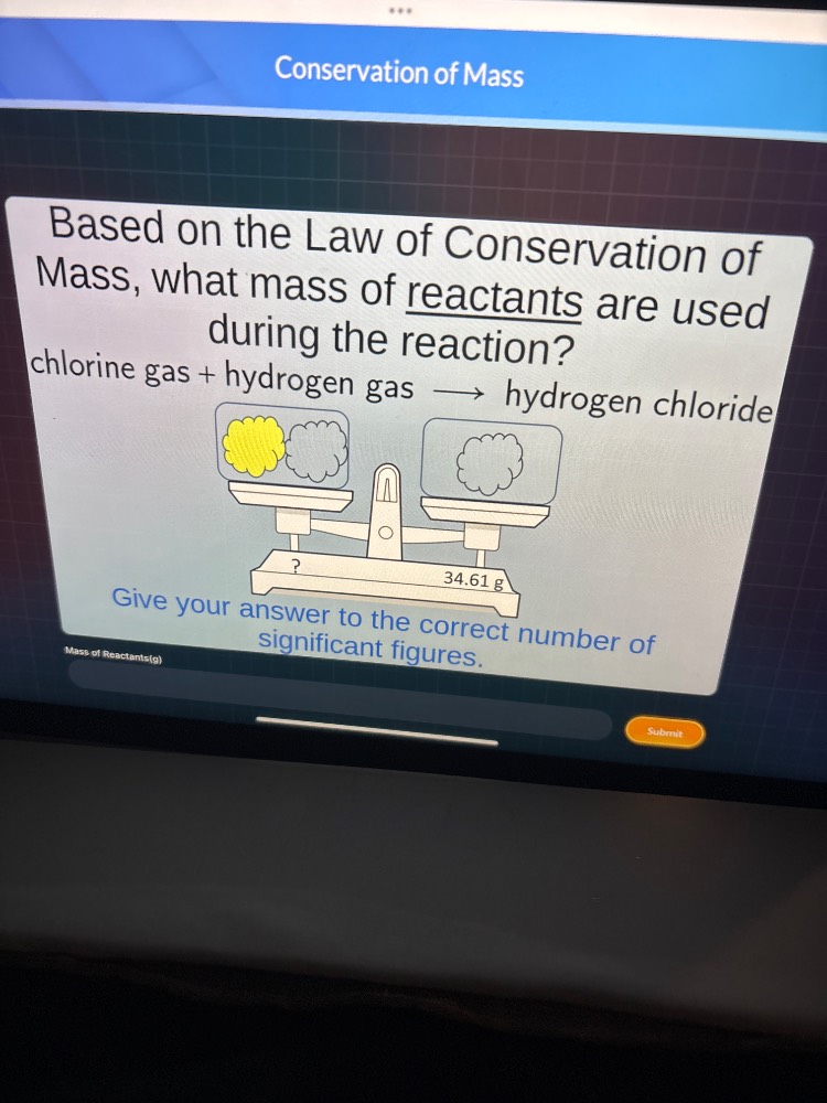 conservation of mass based on the law of conservation of mass, what mas…