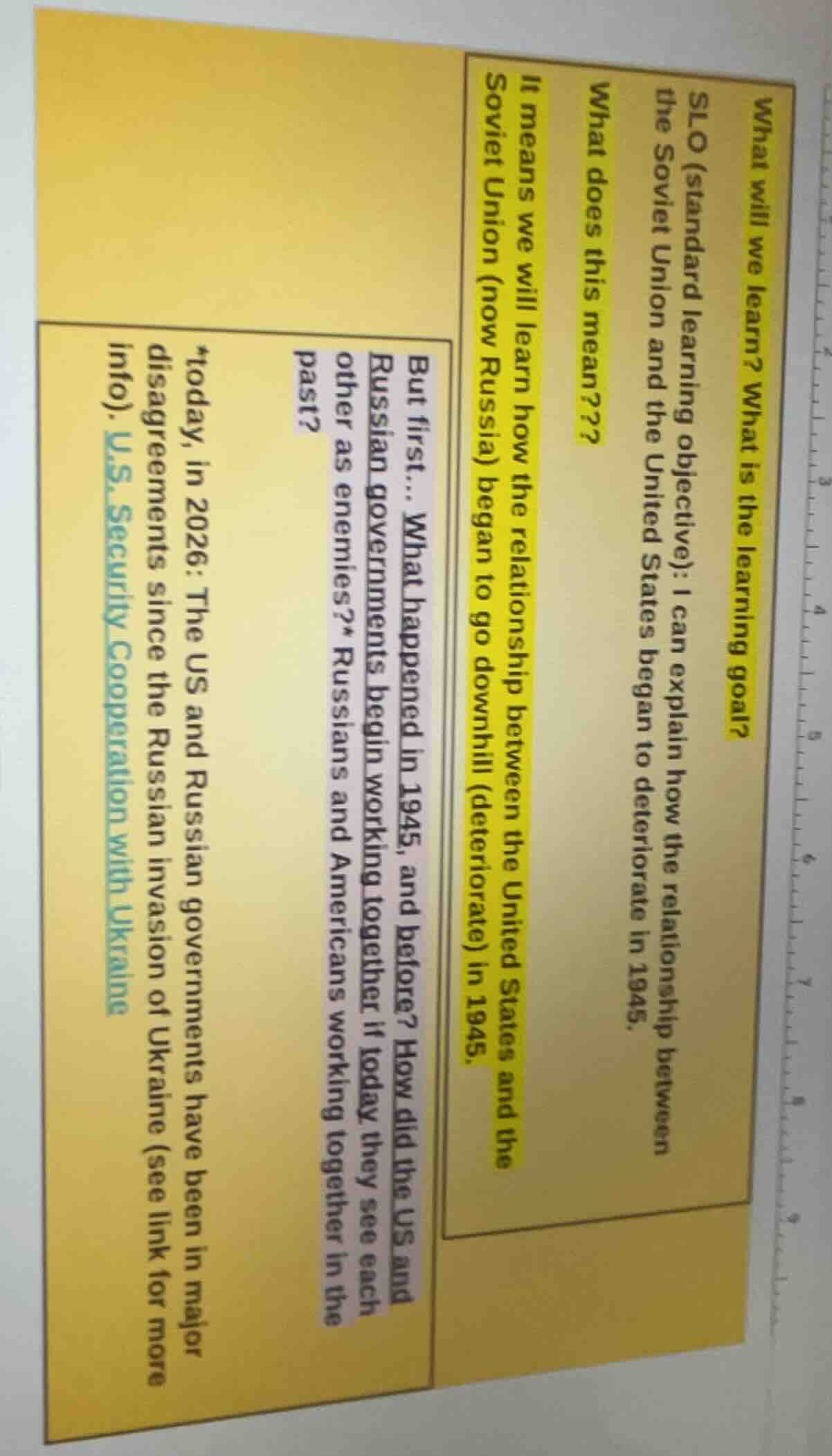 what will we learn? what is the learning goal?slo (standard learning ob…