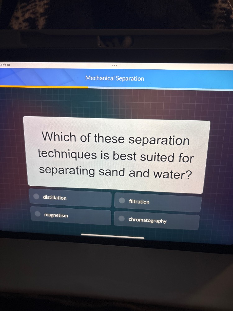 feb 10 mechanical separation which of these separation techniques is be…