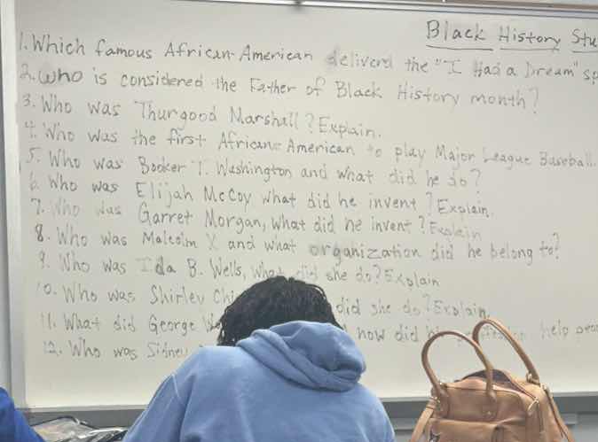 black history stu 1. which famous african american delivered the \i hav…