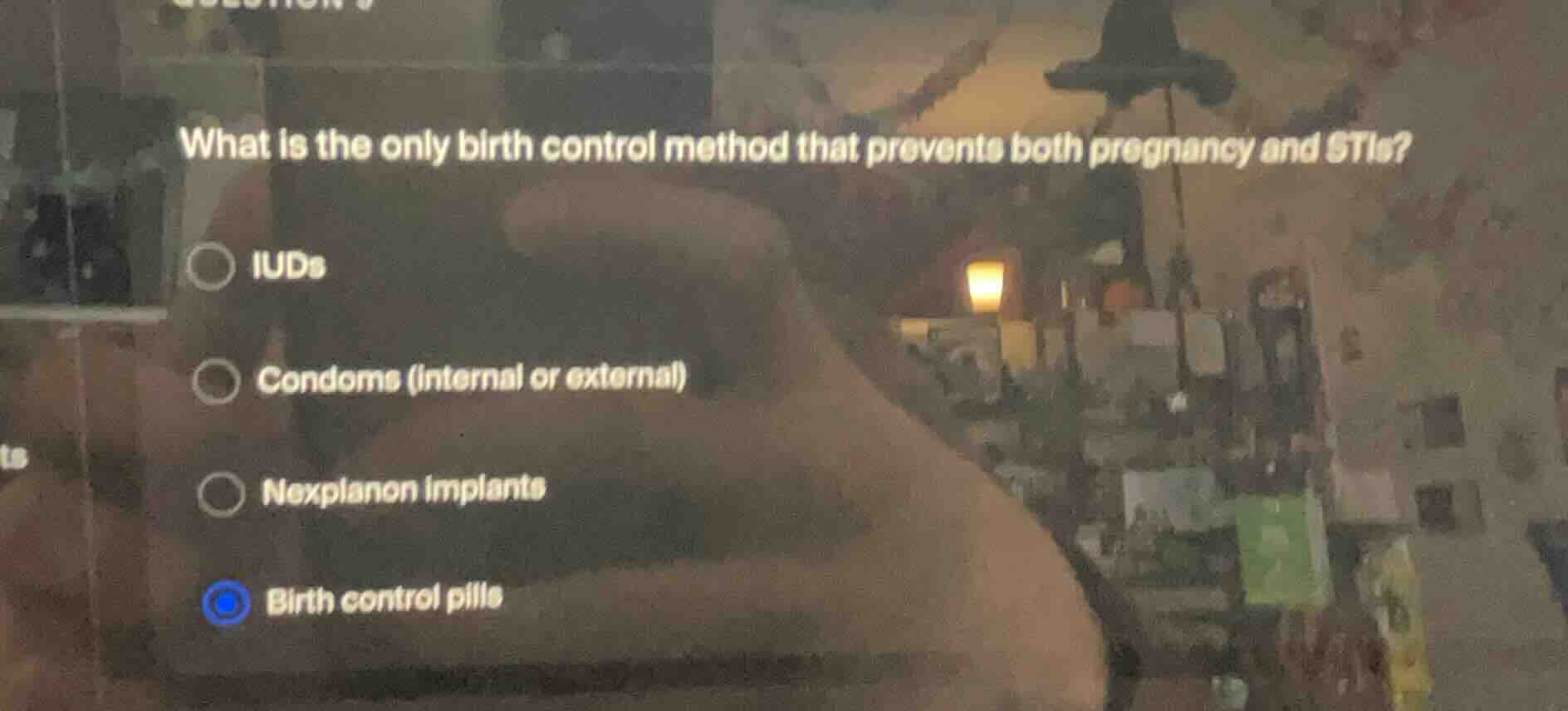 what is the only birth control method that prevents both pregnancy and …