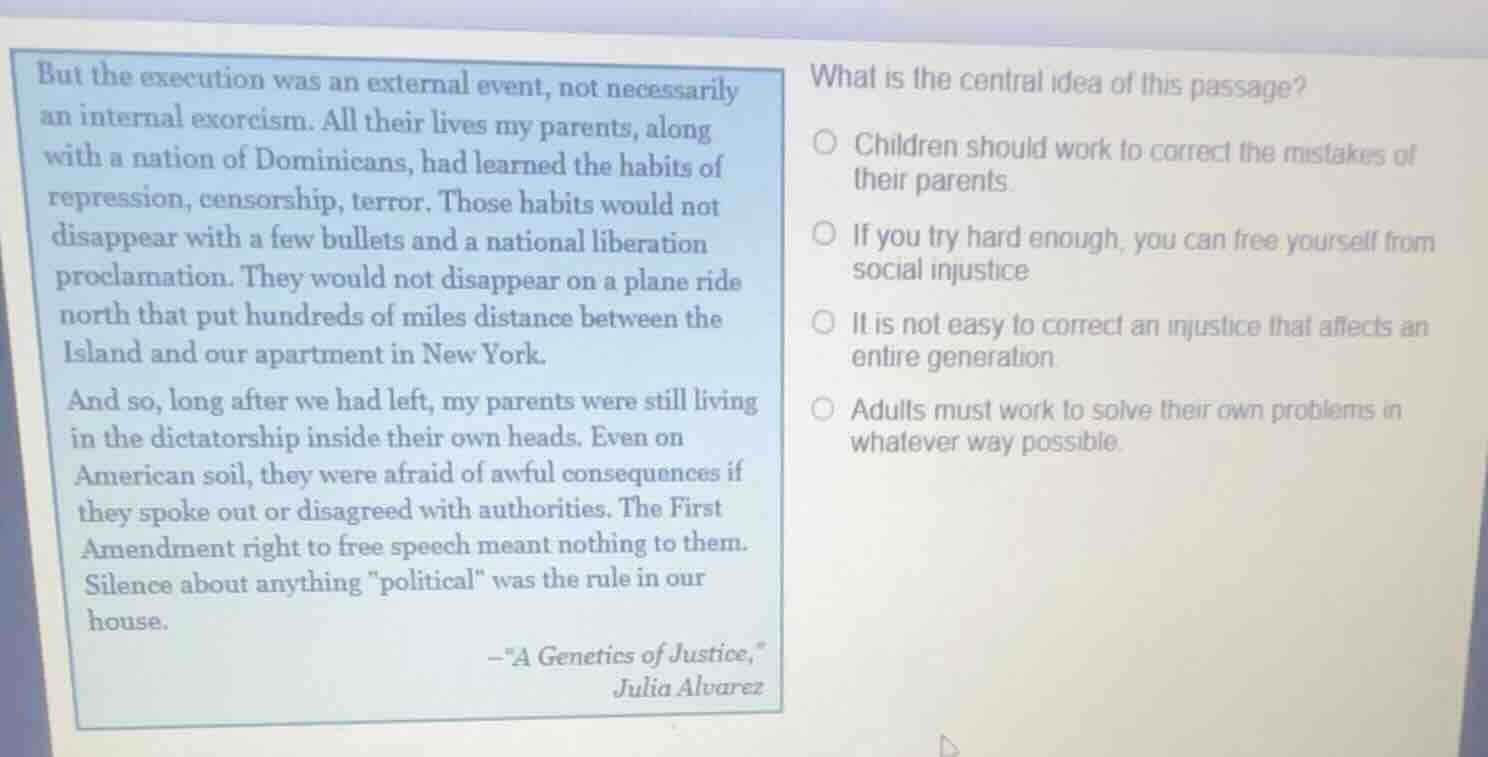 but the execution was an external event, not necessarily an internal ex…