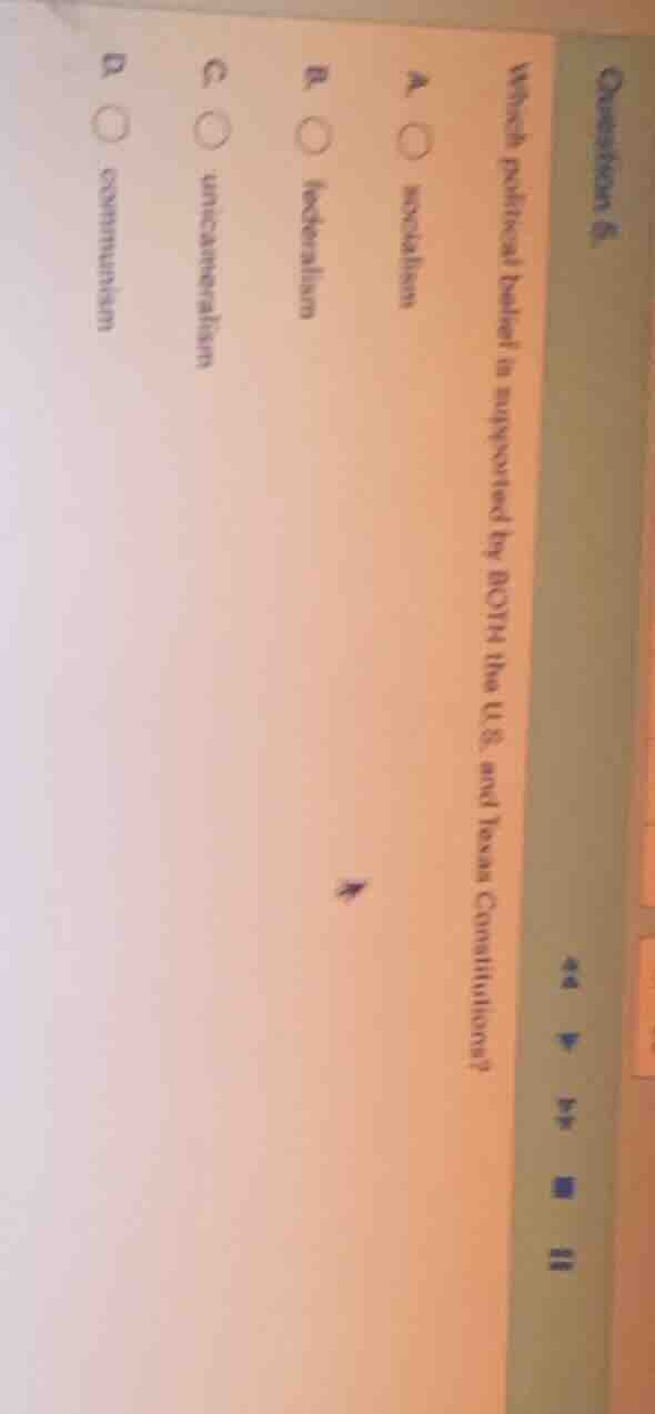 question 5.which political belief is supported by both the u.s. and tex…