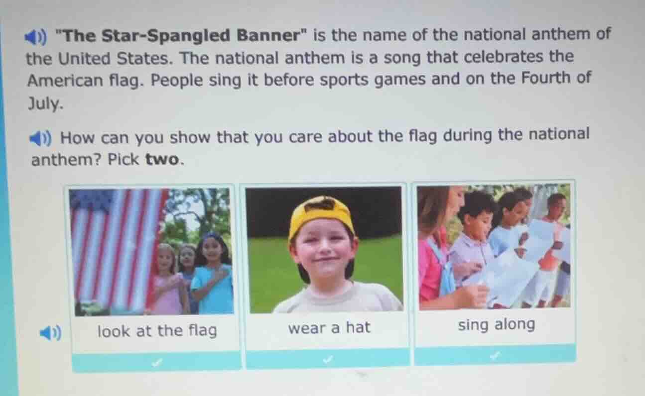 \the star-spangled banner\ is the name of the national anthem of the un…