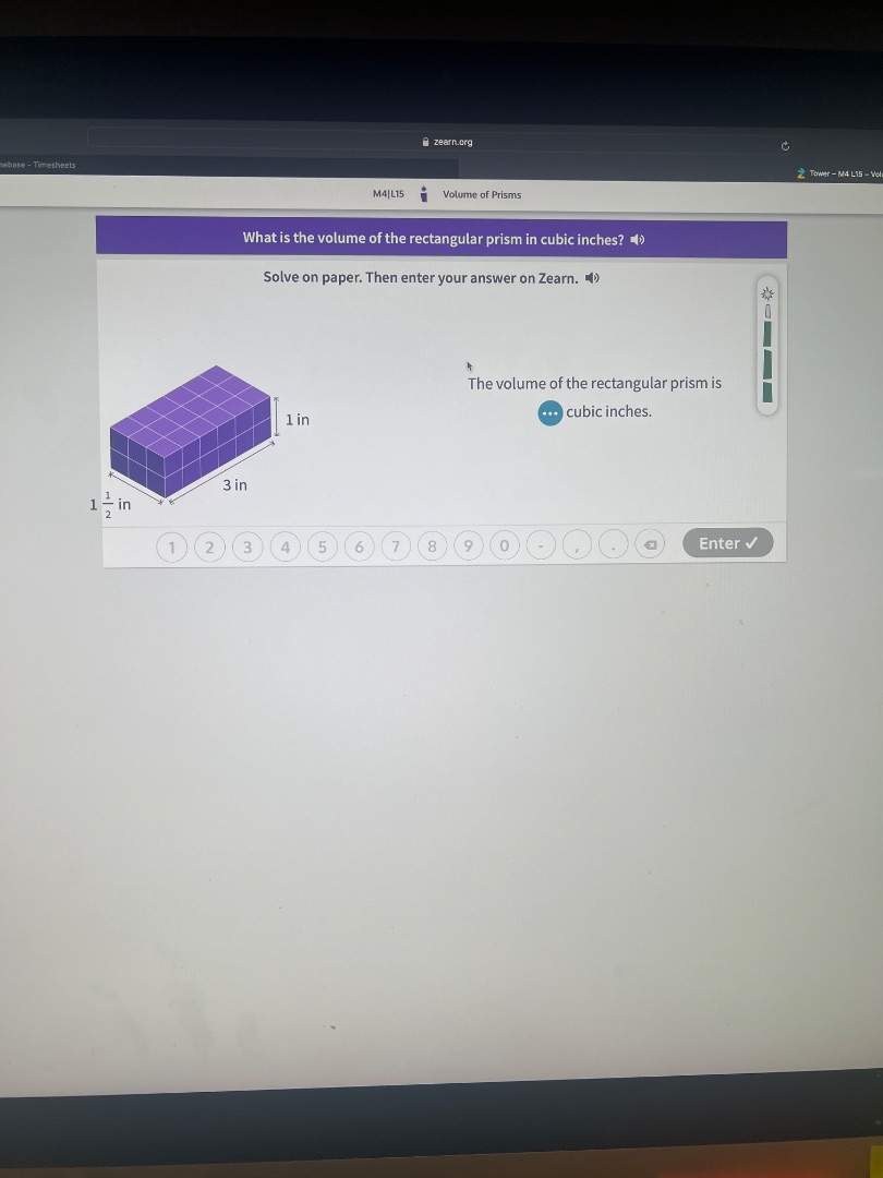 m4|l15 volume of prisms what is the volume of the rectangular prism in …