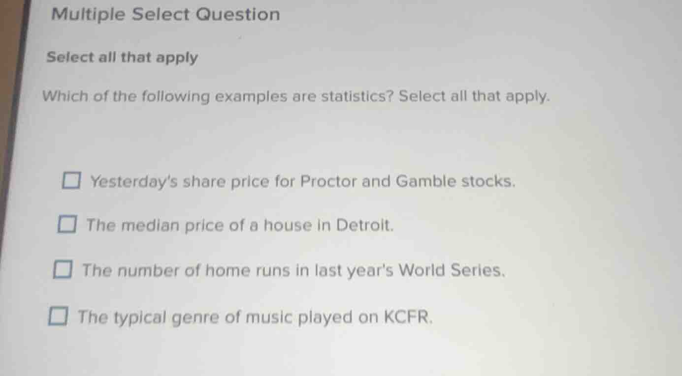 multiple select question select all that apply which of the following e…