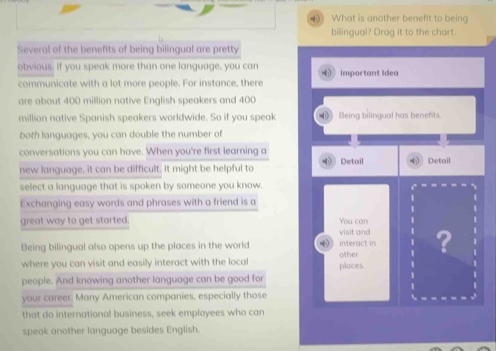 several of the benefits of being bilingual are pretty obvious. if you s…