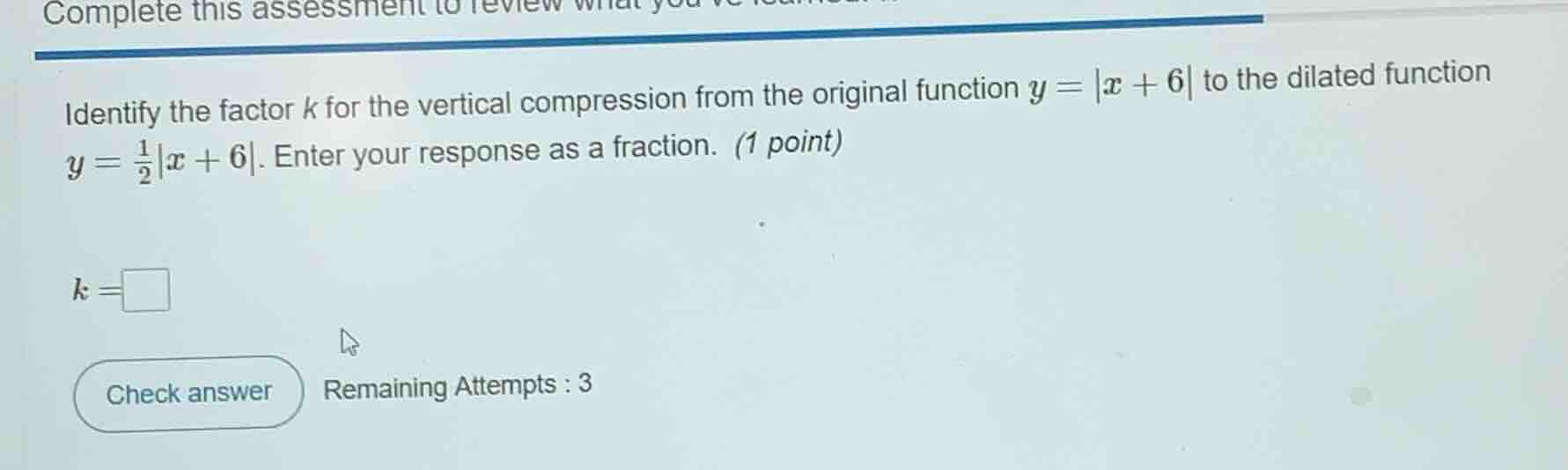 complete this assessment to review what youve learned identify the fact…