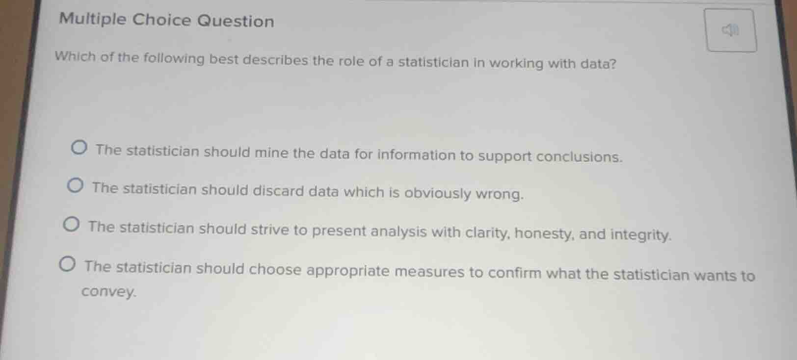 multiple choice question which of the following best describes the role…