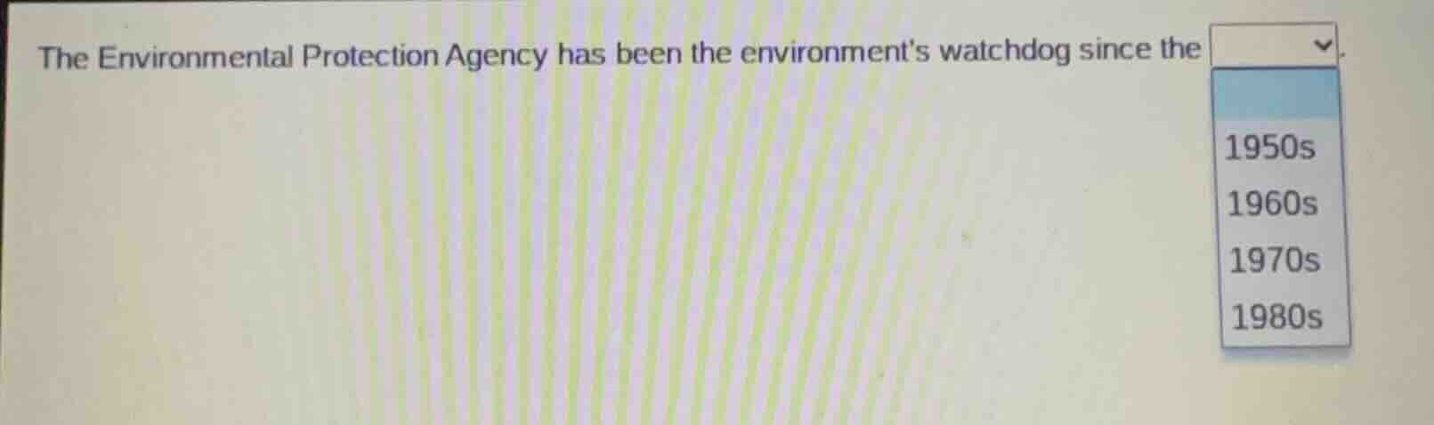 the environmental protection agency has been the environments watchdog …