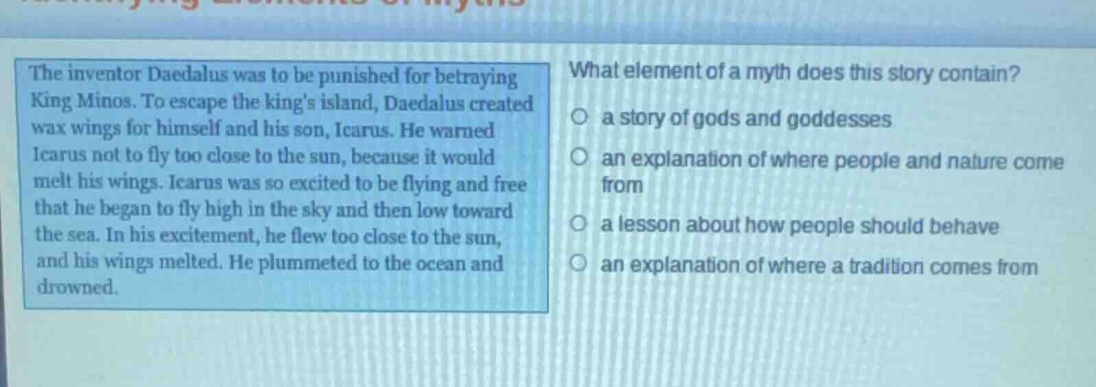 the inventor daedalus was to be punished for betraying king minos. to e…