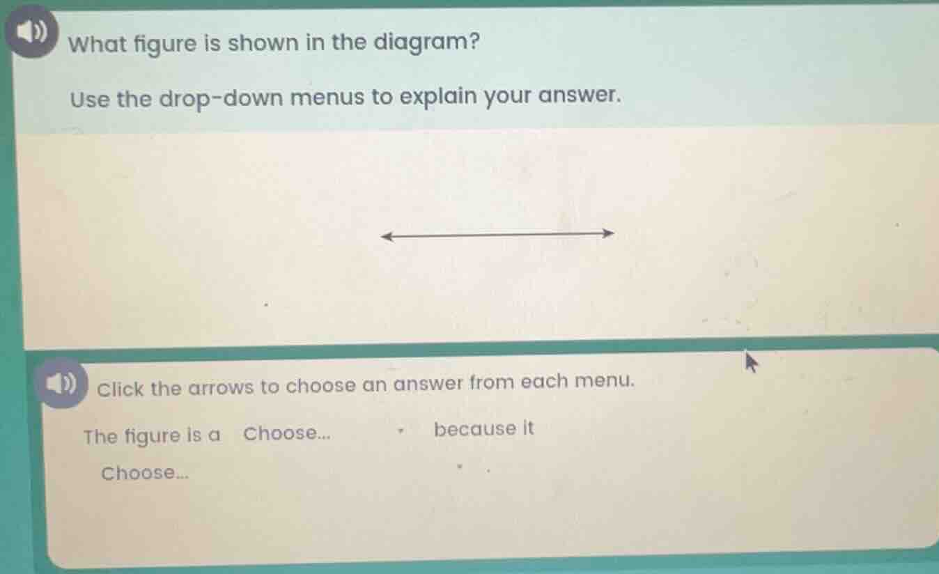 what figure is shown in the diagram? use the drop-down menus to explain…