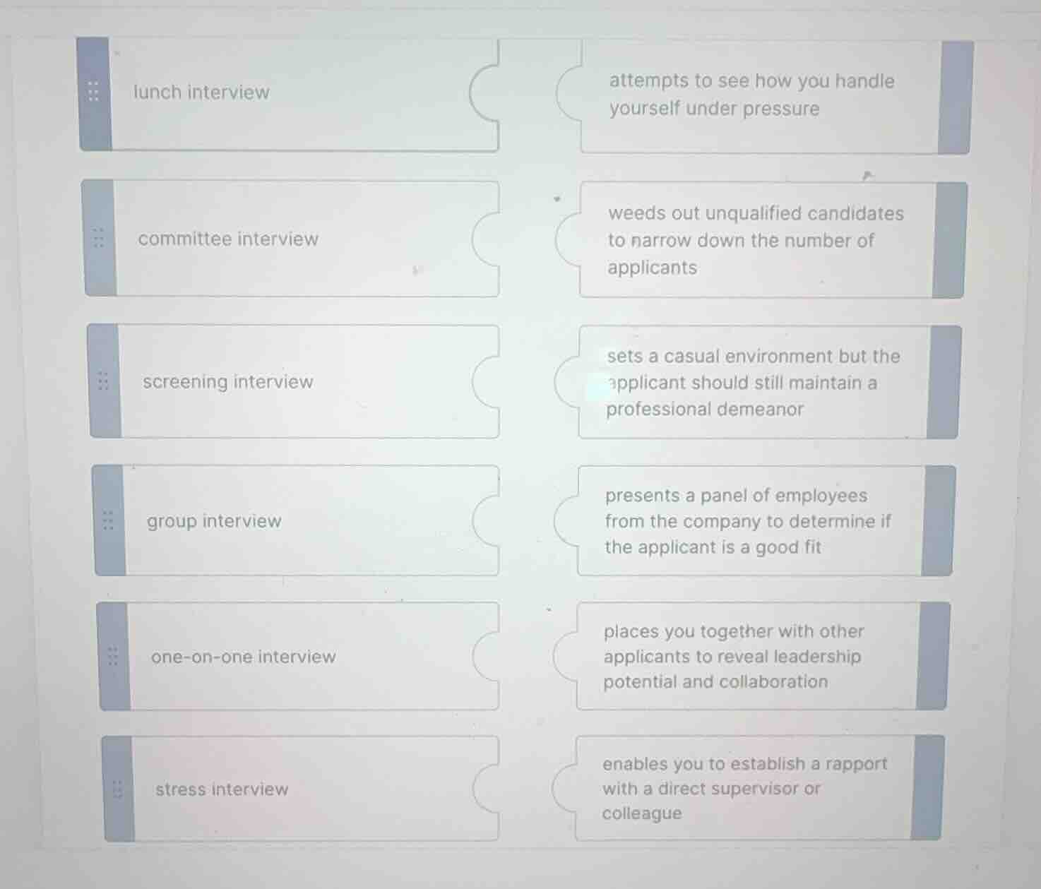lunch interview attempts to see how you handle yourself under pressure …