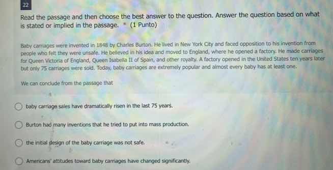 22 read the passage and then choose the best answer to the question. an…