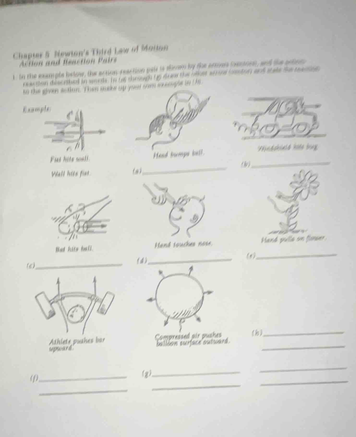 chapter 5 newtons third law of motionaction and reaction pairs1. in the…