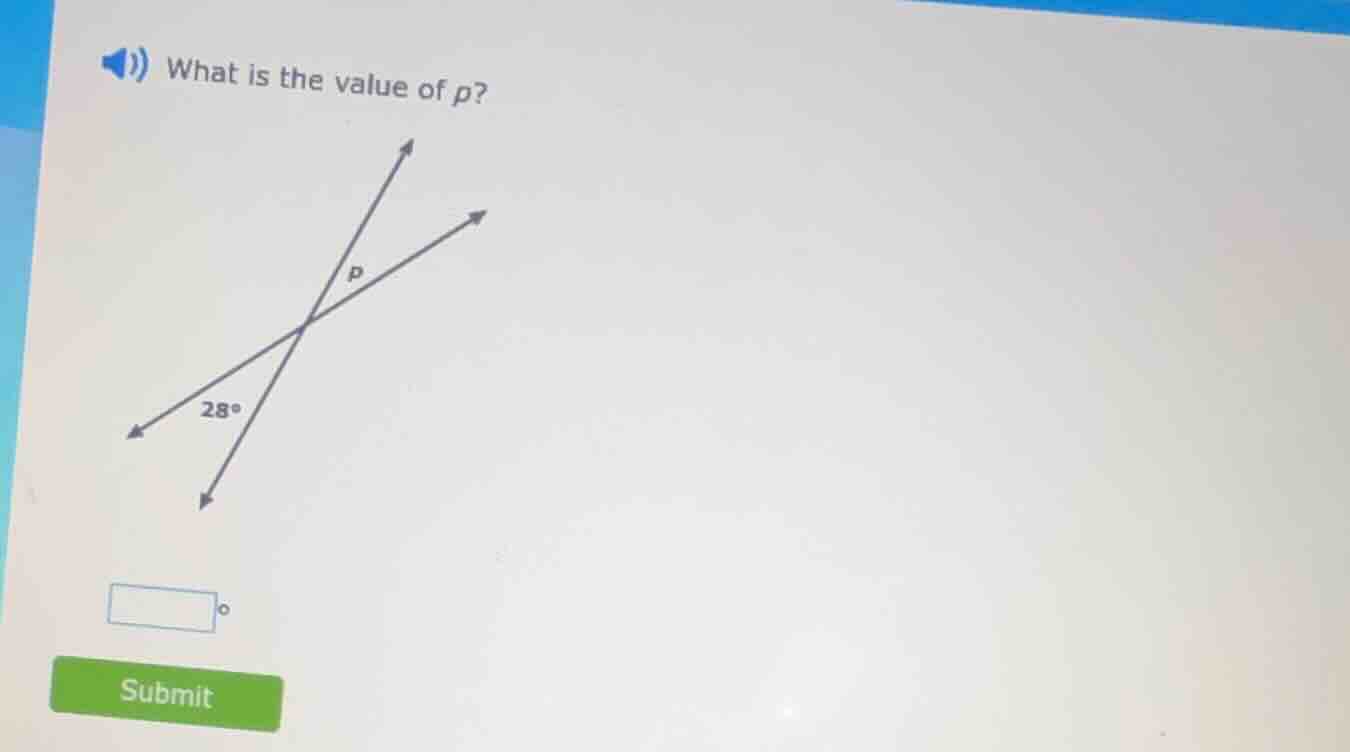 what is the value of p?